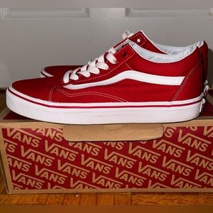 Old skool canvas formula one vans